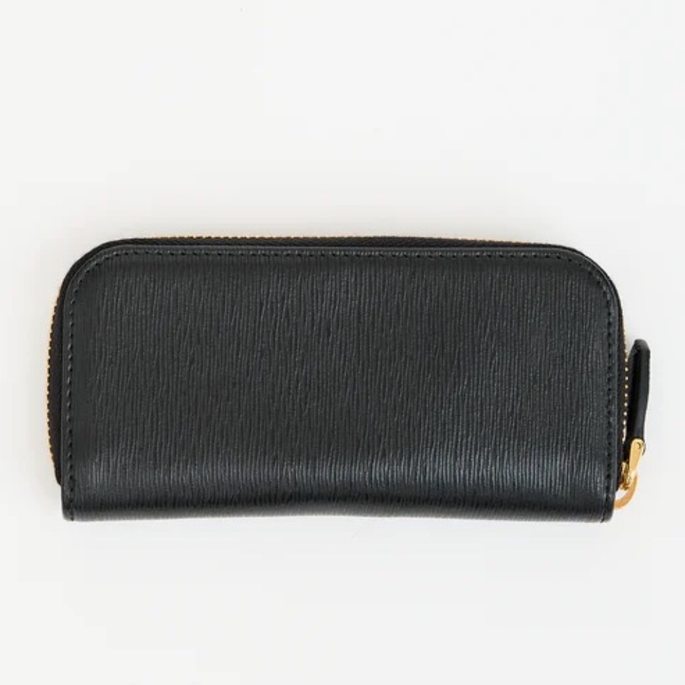 Prada Black Saffiano Leather Key Holder in Black - Picture 4 of 4